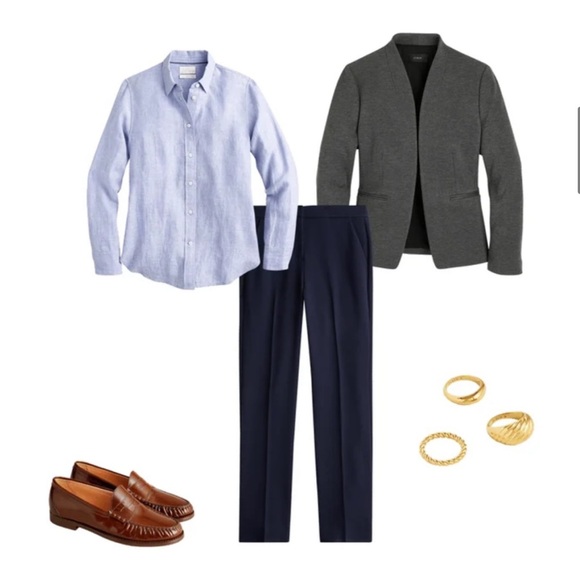 J. Crew Going Out Blazer in Grey size 8 - Picture 5 of 11